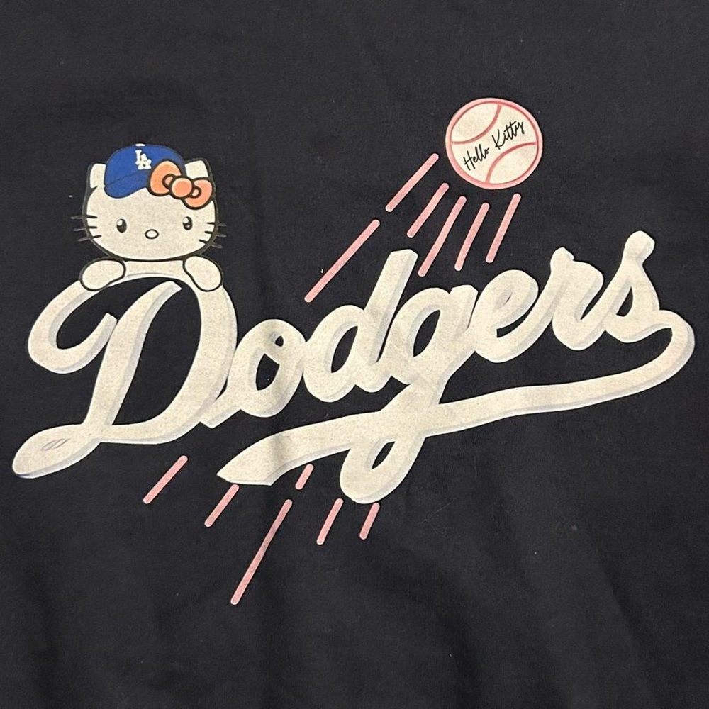 Hello Kitty x LA Dodgers Crewneck Sweatshirt Small